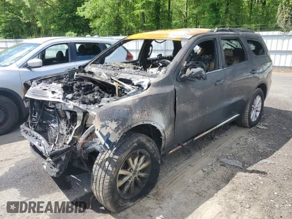 2021 Dodge Durango SXT Plus with VIN 1C4RDJAG5MC557455, listed as a Copart auction lot 56104065 with Not provided miles and Salvage title. Bid and sale history available at DreamBid. Image 1.