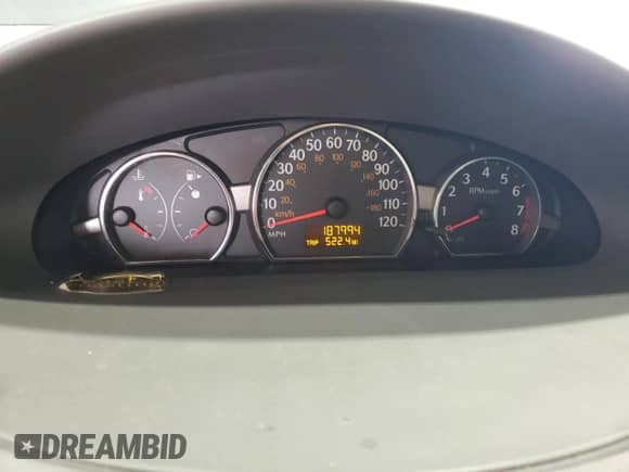 2006 Saturn ION with VIN 1G8AZ55F46Z115879, listed as a Copart auction lot 56625925 with 187,994 mi miles and Salvage title. Bid and sale history available at DreamBid. Image 9.