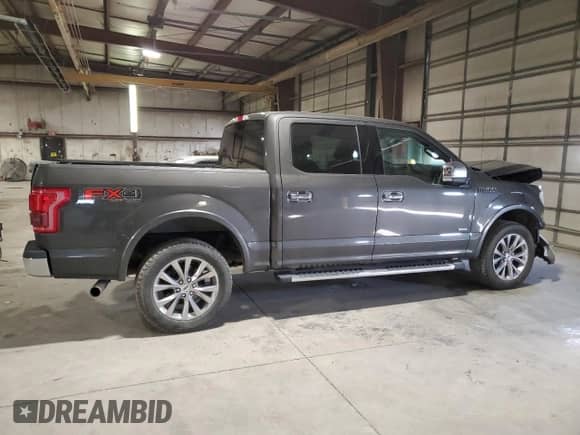 2017 Ford F-150 Lariat с VIN 1FTEW1EG6HKC34062, выставлен на аукционе Copart как лот 81970305 с пробегом 142 390 миль миль и Списание • Salvage title. История ставок и продаж доступна на DreamBid. Изображение 3.