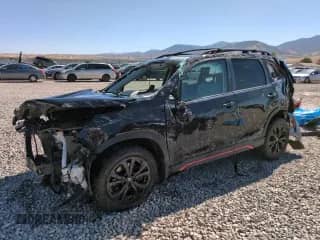 2019 Subaru Forester Special Sports z VIN JF2SKAPC4KH581551, wystawiony jako Copart lot #69484335 z przebiegiem 53 074 mil mil oraz Szkoda całkowita • Salvage title. Historia ofert i sprzedaży dostępna na DreamBid. Obrazek 1.