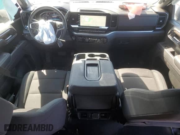 2025 Chevrolet Silverado 1500 with VIN 3GCPKKEKXSG321475, listed as a Copart auction lot 71133495 with 2,167 mi miles and Salvage title. Bid and sale history available at DreamBid. Image 8.