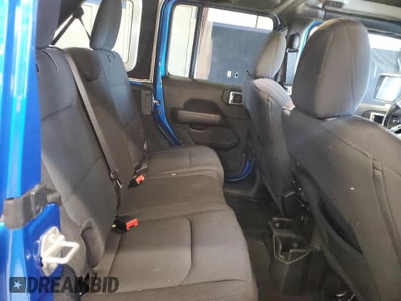 2022 Jeep Wrangler Unlimited Sahara Altitude с VIN 1C4HJXEG0NW255315, выставлен на аукционе Copart как лот 87821535 с пробегом 40 113 миль миль и Чистый • Clean title. История ставок и продаж доступна на DreamBid. Изображение 10.