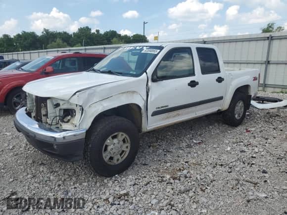 2005 Chevrolet Colorado 1SE LS Z71 с VIN 1GCDS136058292727, выставлен на аукционе Copart как лот 63590065 с пробегом Не указан миль и Списание • Salvage title. История ставок и продаж доступна на DreamBid. Изображение 1.