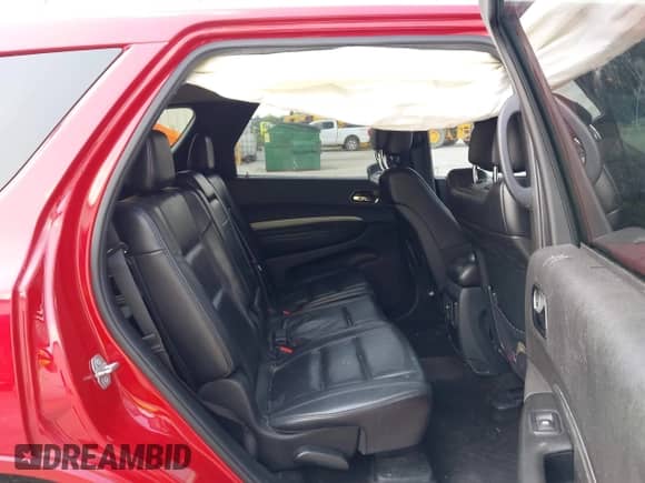 2019 Dodge Durango GT Plus with VIN 1C4RDJDG1KC605509, listed as a IAAI auction lot 42472417 with 95,309 mi miles and . Bid and sale history available at DreamBid. Image 8.