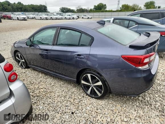 2017 Subaru Impreza Special Sports with VIN 4S3GKAM67H3611652, listed as a Copart auction lot 68754965 with 93,861 mi miles and Non repairable. Bid and sale history available at DreamBid. Image 2.