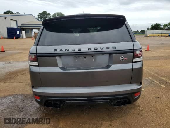 2015 Land Rover Range Rover Sport SVR with VIN SALWZ2EF4FA527396, listed as a Copart auction lot 55895034 with 131,901 mi miles and Salvage title. Bid and sale history available at DreamBid. Image 6.