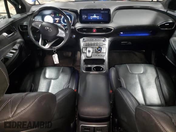 2021 Hyundai Santa Fe Calligraphy z VIN 5NMS5DAL0MH347506, wystawiony jako Copart lot #50075545 z przebiegiem 44 307 mil mil oraz Nie do naprawy • Non repairable. Historia ofert i sprzedaży dostępna na DreamBid. Obrazek 8.