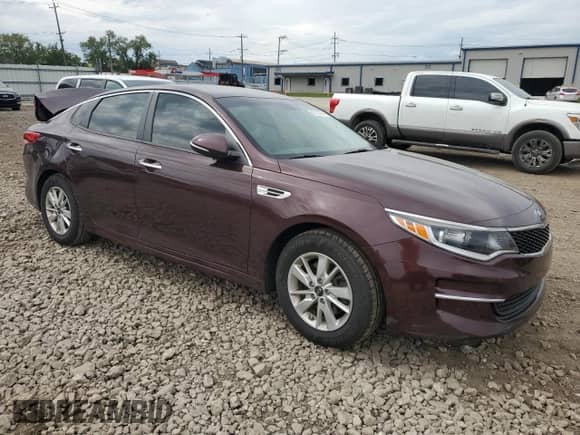2018 Kia Optima LX z VIN 5XXGT4L39JG202533, wystawiony jako Copart lot #71213055 z przebiegiem 113 552 mil mil oraz Szkoda całkowita • Salvage title. Historia ofert i sprzedaży dostępna na DreamBid. Obrazek 4.