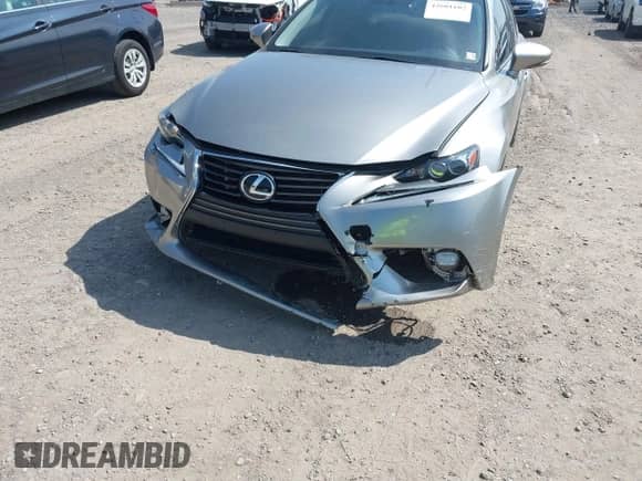 2015 Lexus IS 250 with VIN JTHCF1D24F5023059, listed as a IAAI auction lot 42601102 with 137,470 mi miles and . Bid and sale history available at DreamBid. Image 6.