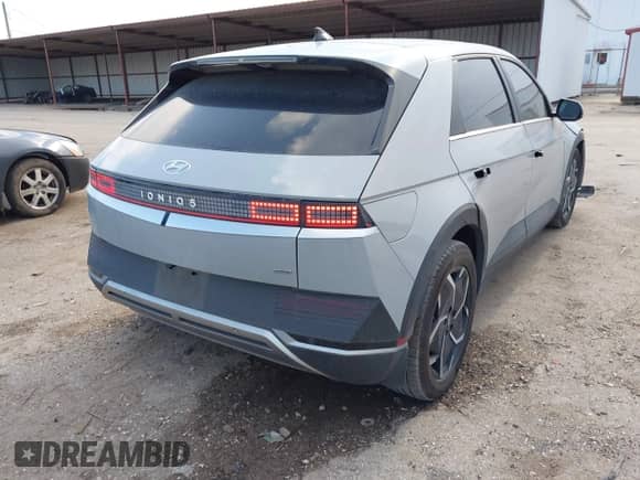 2022 Hyundai Ioniq 5 SEL with VIN KM8KNDAFXNU095148, listed as a IAAI auction lot 43034216 with 46,115 mi miles and . Bid and sale history available at DreamBid. Image 4.