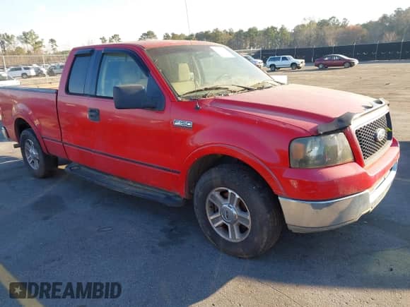 2005 Ford F-150 STX with VIN 1FTRX12W35FA03246, listed as a IAAI auction lot 41824509 with 282,022 mi miles and . Bid and sale history available at DreamBid. Image 1.