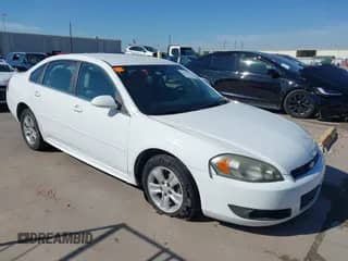 2011 Chevrolet Impala LT Fleet with VIN 2G1WG5EKXB1311013, listed as a IAAI auction lot 43297181 with 124,108 mi miles and . Bid and sale history available at DreamBid. Image 1.