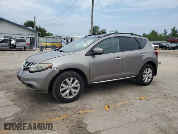 2012 Nissan Murano SL с VIN JN8AZ1MUXCW103428, выставлен на аукционе Copart как лот 67569135 с пробегом 126 970 миль миль и Списание • Salvage title. История ставок и продаж доступна на DreamBid. Изображение 1.
