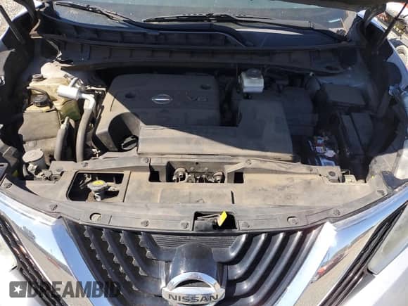 2018 Nissan Murano SV z VIN 5N1AZ2MH7JN107889, wystawiony jako Copart lot #84022975 z przebiegiem 119 485 mil mil oraz Szkoda całkowita • Salvage title. Historia ofert i sprzedaży dostępna na DreamBid. Obrazek 12.