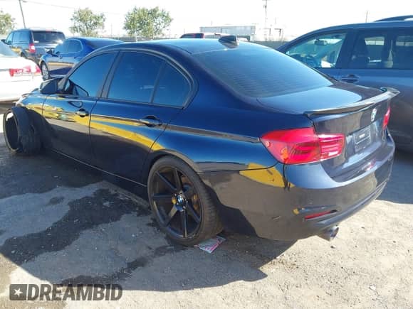 2016 BMW 3 Series 320i with VIN WBA8E1G5XGNU11637, listed as a IAAI auction lot 43366420 with 116,127 mi miles and . Bid and sale history available at DreamBid. Image 3.