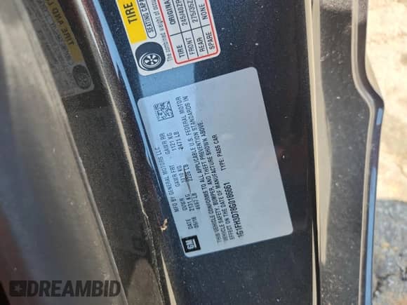 2016 Chevrolet Camaro 2SS z VIN 1G1FH3D78G0186661, wystawiony jako Copart lot #71018595 z przebiegiem Nie podano mil oraz Szkoda całkowita • Salvage title. Historia ofert i sprzedaży dostępna na DreamBid. Obrazek 12.