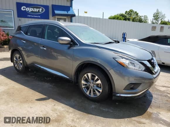 2018 Nissan Murano SV z VIN 5N1AZ2MH2JN170849, wystawiony jako Copart lot #59020885 z przebiegiem 95 659 mil mil oraz Szkoda całkowita • Salvage title. Historia ofert i sprzedaży dostępna na DreamBid. Obrazek 4.