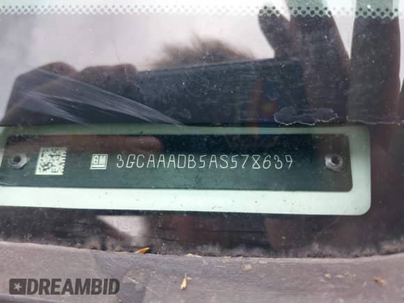 2010 Chevrolet HHR LS с VIN 3GCAAADB5AS578639, выставлен на аукционе IAAI как лот 42293175 с пробегом 252 033 миль миль и . История ставок и продаж доступна на DreamBid. Изображение 9.