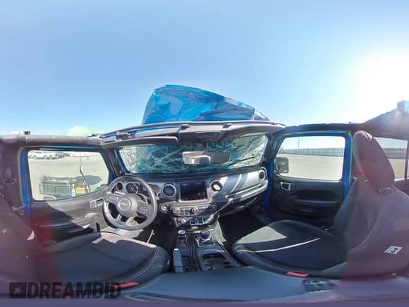 2021 Jeep Wrangler Unlimited 80th Anniversary with VIN 1C4HJXDG2MW729278, listed as a Copart auction lot 65081335 with 37,173 mi miles and Salvage title. Bid and sale history available at DreamBid. Image 15.