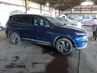 2022 Hyundai Santa Fe SEL with VIN 5NMS24AJ7NH460622, listed as a Copart auction lot 70004862 with 18,627 mi miles and . Bid and sale history available at DreamBid. Image 4.