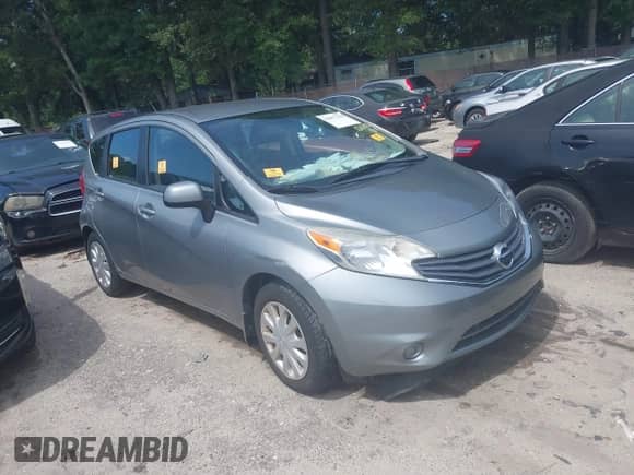 2014 Nissan Note SV z VIN 3N1CE2CPXEL436712, wystawiony jako IAAI lot #42877358 z przebiegiem Nie podano mil oraz . Historia ofert i sprzedaży dostępna na DreamBid. Obrazek 1.