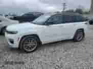 2022 Jeep Grand Cherokee Summit Reserve with VIN 1C4RJHEG1N8576763, listed as a Copart auction lot 55504685 with 56,290 mi miles and Salvage title. Bid and sale history available at DreamBid. Image 1.