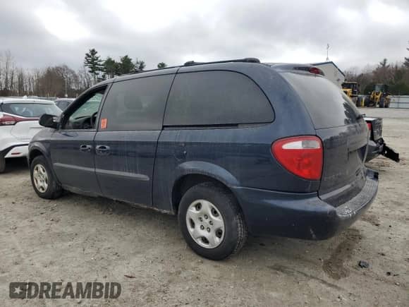 2003 Dodge Caravan EX z VIN 2D4GP74L73R110290, wystawiony jako Copart lot #50296105 z przebiegiem Nie podano mil oraz Czysty tytuł • Clean title. Historia ofert i sprzedaży dostępna na DreamBid. Obrazek 2.