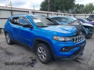 2025 Jeep Compass Latitude с VIN 3C4NJDBN8ST571972, выставлен на аукционе IAAI как лот 42967114 с пробегом 5 миль миль и . История ставок и продаж доступна на DreamBid. Изображение 1.