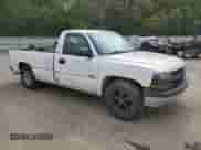 2002 Chevrolet Silverado 1500 LS with VIN 1GCEC14T62Z143699, listed as a Copart auction lot 69690714 with 294,016 mi miles and Salvage title. Bid and sale history available at DreamBid. Image 4.