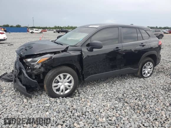 2025 Toyota Corolla Cross L with VIN 7MUAAAAG2SV117894, listed as a Copart auction lot 70402215 with 14,974 mi miles and Non repairable. Bid and sale history available at DreamBid. Image 1.