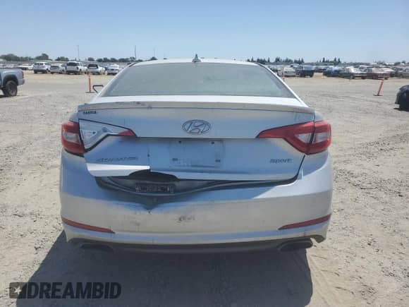 2015 Hyundai Sonata Sport с VIN 5NPE34AF0FH158048, выставлен на аукционе Copart как лот 63025055 с пробегом Не указан миль и На запчасти • Non repairable. История ставок и продаж доступна на DreamBid. Изображение 6.