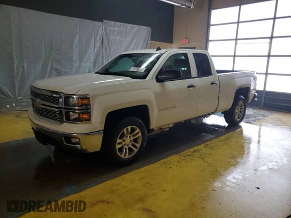 2014 Chevrolet Silverado 1500 LT z VIN 1GCVKRECXEZ293562, wystawiony jako Copart lot #86869125 z przebiegiem 195 289 mil mil oraz Czysty tytuł • Clean title. Historia ofert i sprzedaży dostępna na DreamBid. Obrazek 1.