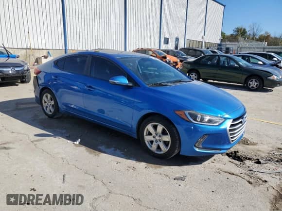 2017 Hyundai Elantra Limited z VIN KMHD84LF2HU089071, wystawiony jako Copart lot #87429895 z przebiegiem 171 318 mil mil oraz Szkoda całkowita • Salvage title. Historia ofert i sprzedaży dostępna na DreamBid. Obrazek 4.