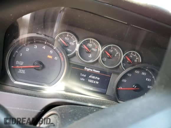 2020 Chevrolet Silverado 1500 LT with VIN 1GCPYDEK1LZ187905, listed as a Copart auction lot 54711115 with 110,939 mi miles and Salvage title. Bid and sale history available at DreamBid. Image 9.