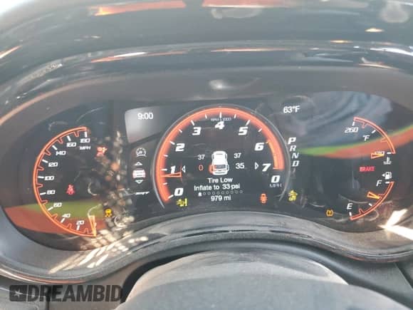 2024 Dodge Durango SRT 392 Premium с VIN 1C4SDJGJ4RC107999, выставлен на аукционе Copart как лот 77427854 с пробегом 979 миль миль и Списание • Salvage title. История ставок и продаж доступна на DreamBid. Изображение 9.