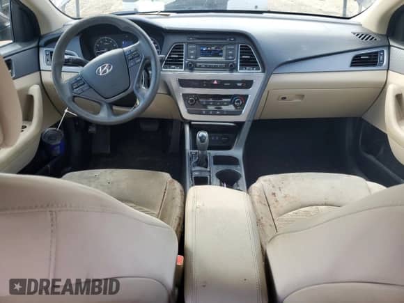 2015 Hyundai Sonata SE with VIN 5NPE24AF2FH234694, listed as a Copart auction lot 81917625 with 119,318 mi miles and Salvage title. Bid and sale history available at DreamBid. Image 8.