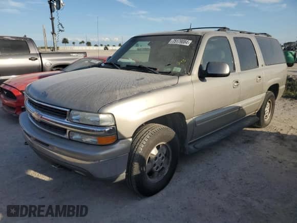 2002 Chevrolet Suburban LT with VIN 1GNFK16Z52J308107, listed as a Copart auction lot 75179084 with Not provided miles and Salvage title. Bid and sale history available at DreamBid. Image 1.