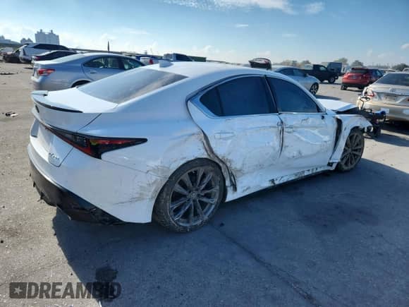 2022 Lexus IS 350 F Sport с VIN JTHGZ1B28N5056849, выставлен на аукционе Copart как лот 86895405 с пробегом Не указан миль и Списание • Salvage title. История ставок и продаж доступна на DreamBid. Изображение 3.