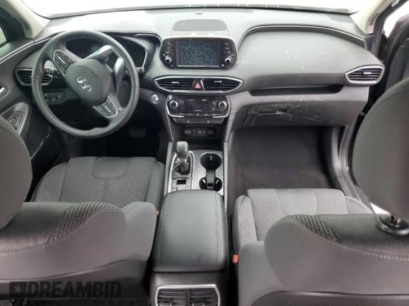 2020 Hyundai Santa Fe SEL z VIN 5NMS33AD0LH252418, wystawiony jako Copart lot #81238115 z przebiegiem 50 648 mil mil oraz Szkoda całkowita • Salvage title. Historia ofert i sprzedaży dostępna na DreamBid. Obrazek 8.