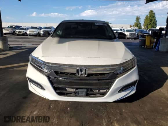 2020 Honda Accord EX-L с VIN 1HGCV1F51LA115701, выставлен на аукционе Copart как лот 81851435 с пробегом 59 228 миль миль и Списание • Salvage title. История ставок и продаж доступна на DreamBid. Изображение 5.