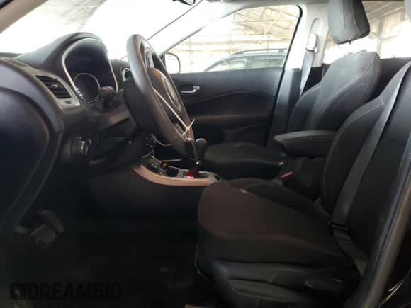 2021 Jeep Compass Upland with VIN 3C4NJDAB1MT523546, listed as a Copart auction lot 82226784 with 41,102 mi miles and Salvage title. Bid and sale history available at DreamBid. Image 7.