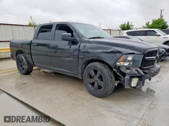 2015 Ram 1500 Express with VIN 1C6RR6KT4FS685986, listed as a Copart auction lot 59949505 with Not provided miles and Salvage title. Bid and sale history available at DreamBid. Image 4.