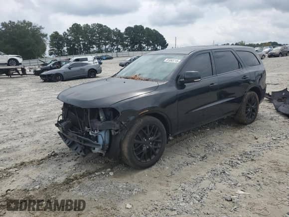 2015 Dodge Durango R/T with VIN 1C4SDHCT9FC201551, listed as a Copart auction lot 81093715 with 172,908 mi miles and Salvage title. Bid and sale history available at DreamBid. Image 1.