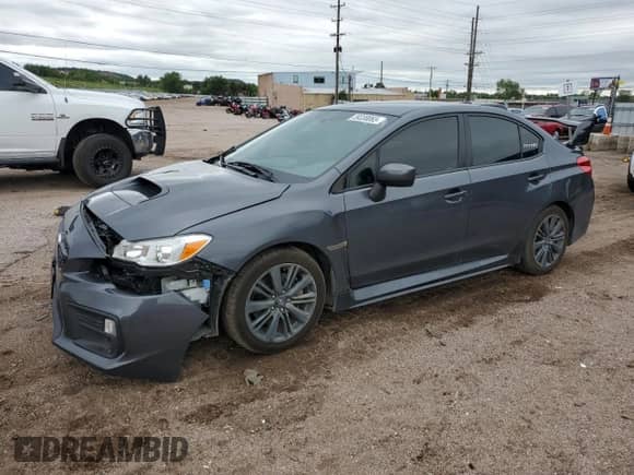 2021 Subaru WRX with VIN JF1VA1A6XM9802770, listed as a Copart auction lot 59330065 with 52,303 mi miles and Salvage title. Bid and sale history available at DreamBid. Image 1.