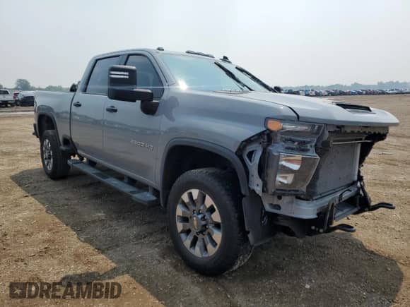 2024 Chevrolet Silverado 2500HD Custom с VIN 2GC4YME73R1271272, выставлен на аукционе Copart как лот 66912935 с пробегом 14 841 миль миль и Списание • Salvage title. История ставок и продаж доступна на DreamBid. Изображение 4.