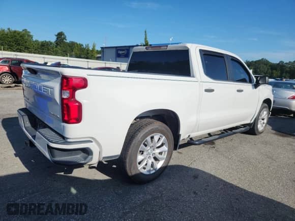 2020 Chevrolet Silverado 1500 Custom with VIN 1GCPWBEK3LZ310016, listed as a Copart auction lot 65266885 with 49,174 mi miles and Salvage title. Bid and sale history available at DreamBid. Image 3.