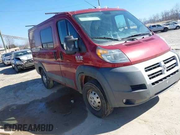 2014 Ram ProMaster Cargo with VIN 3C6TRVNG7EE113231, listed as a IAAI auction lot 41762497 with 249,043 mi miles and . Bid and sale history available at DreamBid. Image 1.