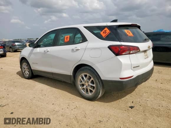 2022 Chevrolet Equinox LS с VIN 3GNAXFEV8NS183646, выставлен на аукционе Copart как лот 62951695 с пробегом 62 058 миль миль и Списание • Salvage title. История ставок и продаж доступна на DreamBid. Изображение 2.