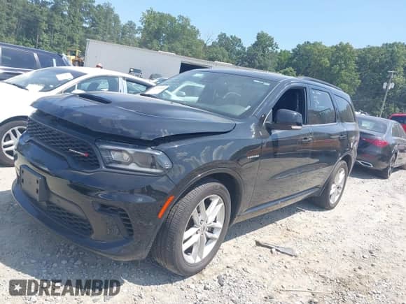 2024 Dodge Durango R/T Plus with VIN 1C4SDJCT5RC150061, listed as a IAAI auction lot 42771688 with 42,728 mi miles and . Bid and sale history available at DreamBid. Image 2.