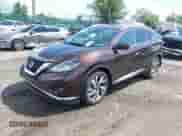 2020 Nissan Murano SL with VIN 5N1AZ2CS7LN132257, listed as a IAAI auction lot 42551938 with 9,718 mi miles and . Bid and sale history available at DreamBid. Image 2.